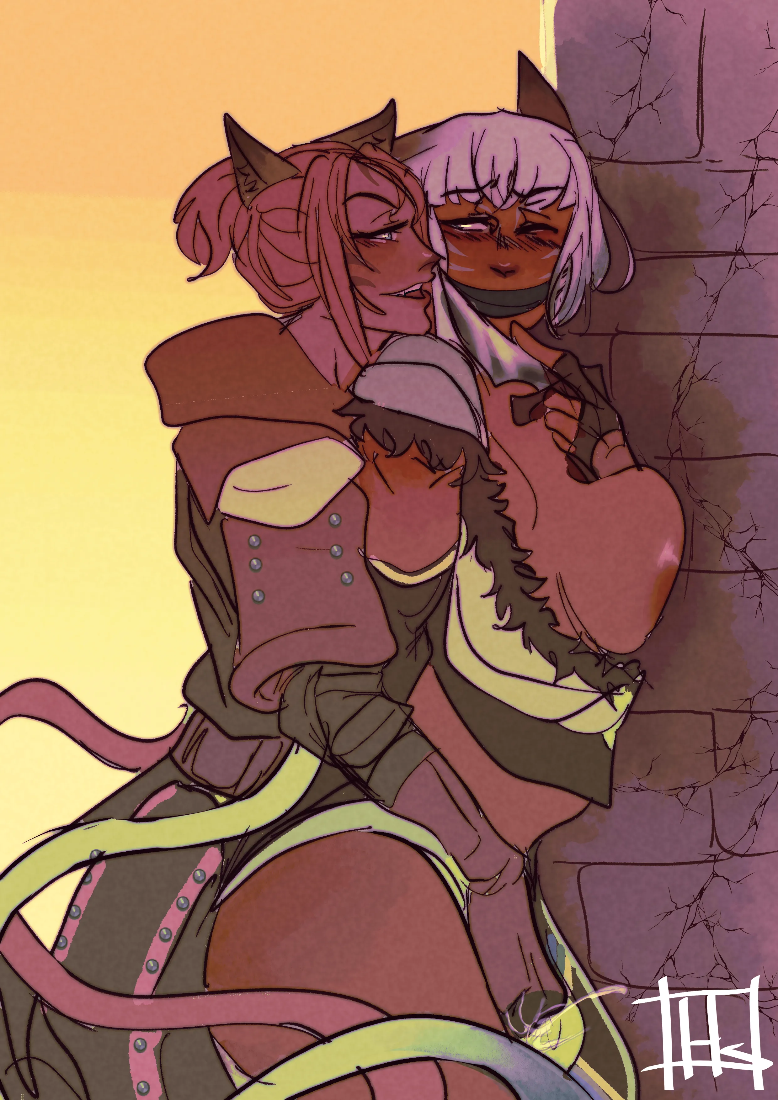 Against the wall (Homuspicy) (CW Knifeplay)