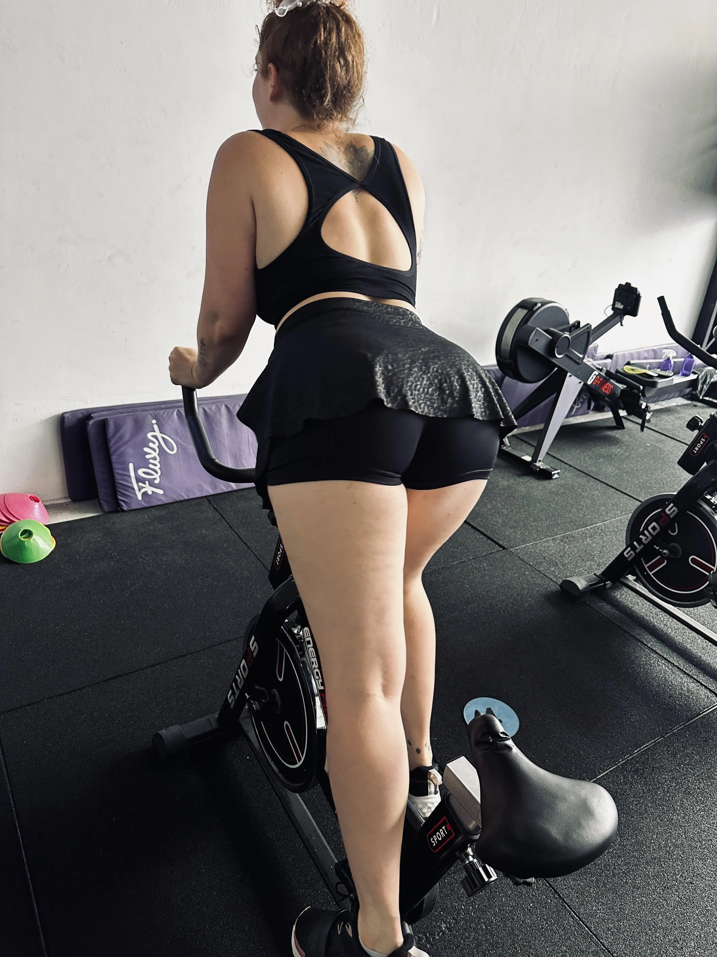 Black set at gym today?