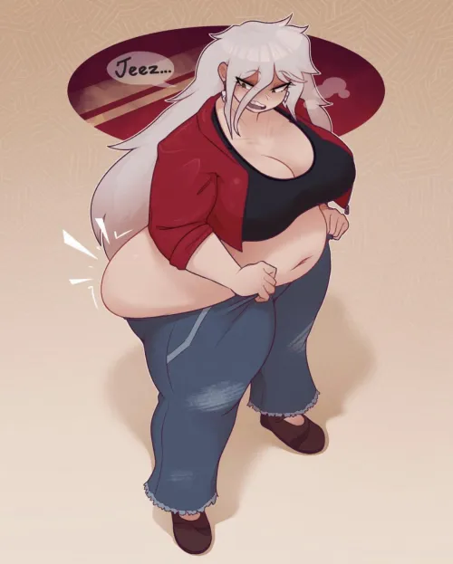 Chubby ready for you to slide in