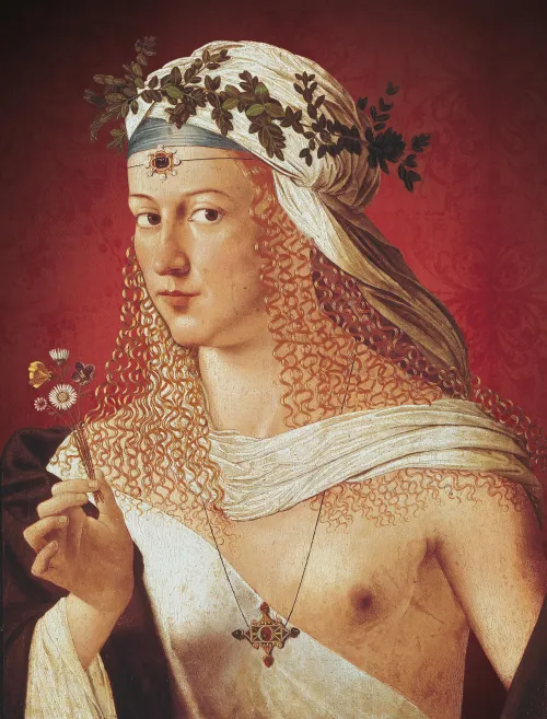 Classical AltBoobWorld : Lucrezia Borgias (1480-1519) shows us that the one-boob outfit has a long standing popularity