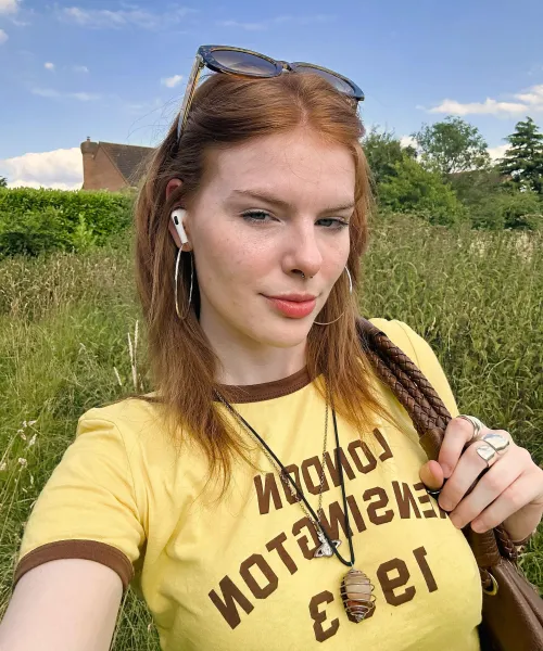 Golden hour hits different when you're a redhead [IRTR]