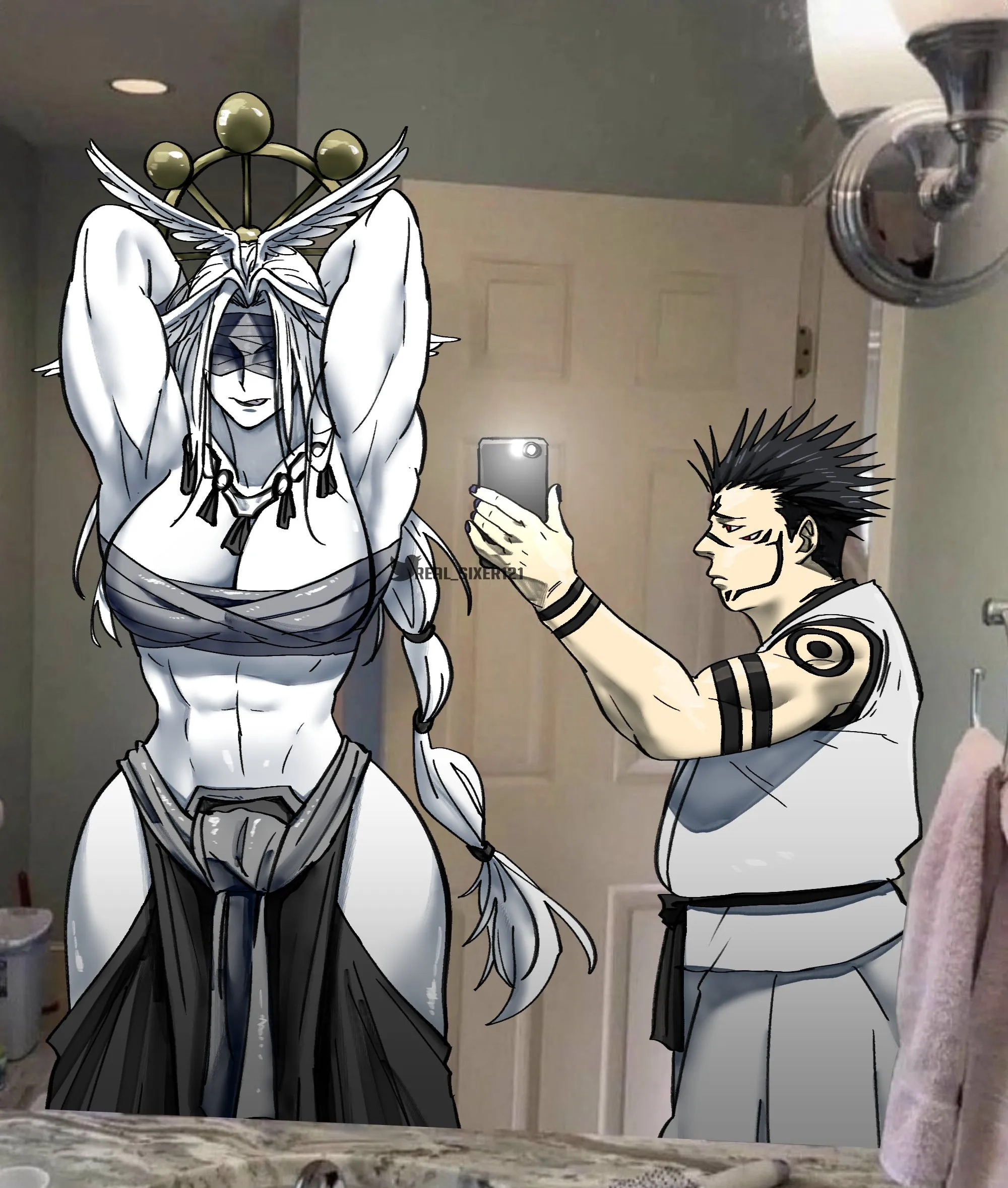 How i'd look if i got a monster gf