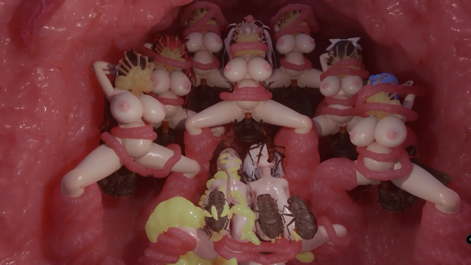 I was tasked to take care of a base full of beautiful girls, i thought i'll finally have a harem but they instructed me to not have sex with them since they're for insect breeding and insect food.. atleast i have some good fap materials before they get