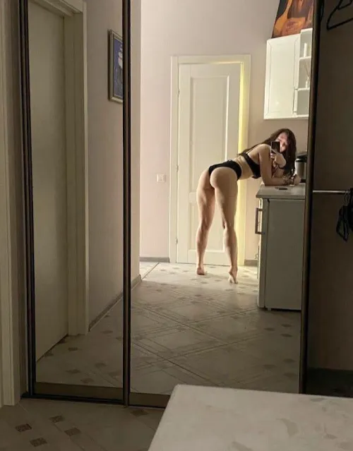 Imagine you from the back in this pose