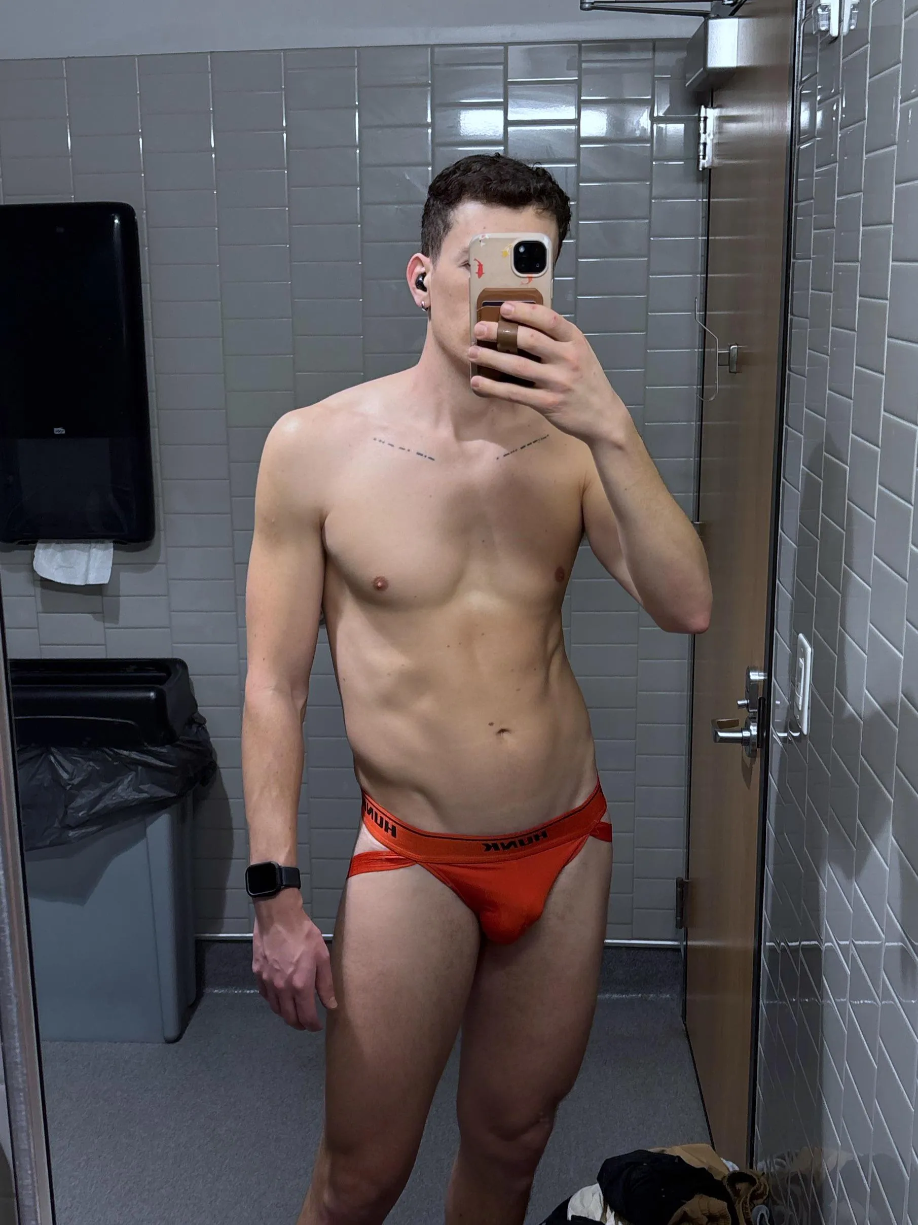 Love a jock on gym days