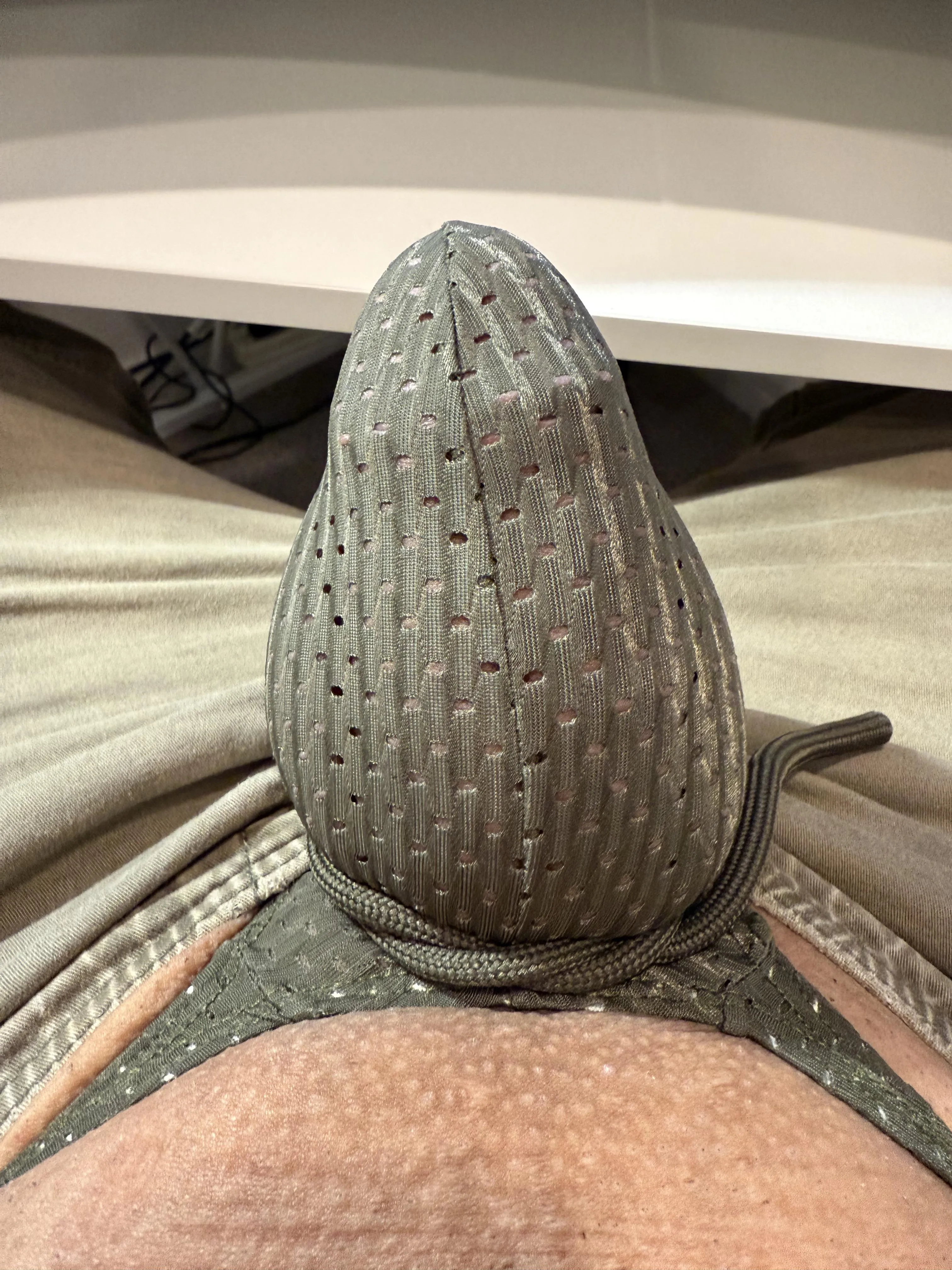 Matching Army Green Thong & Shorts