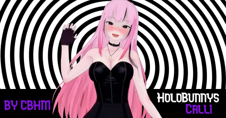 Mind Control Bunny girl Comic Featuring Mori Calliope of Hololive