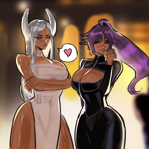 Mirko and Yoruichi