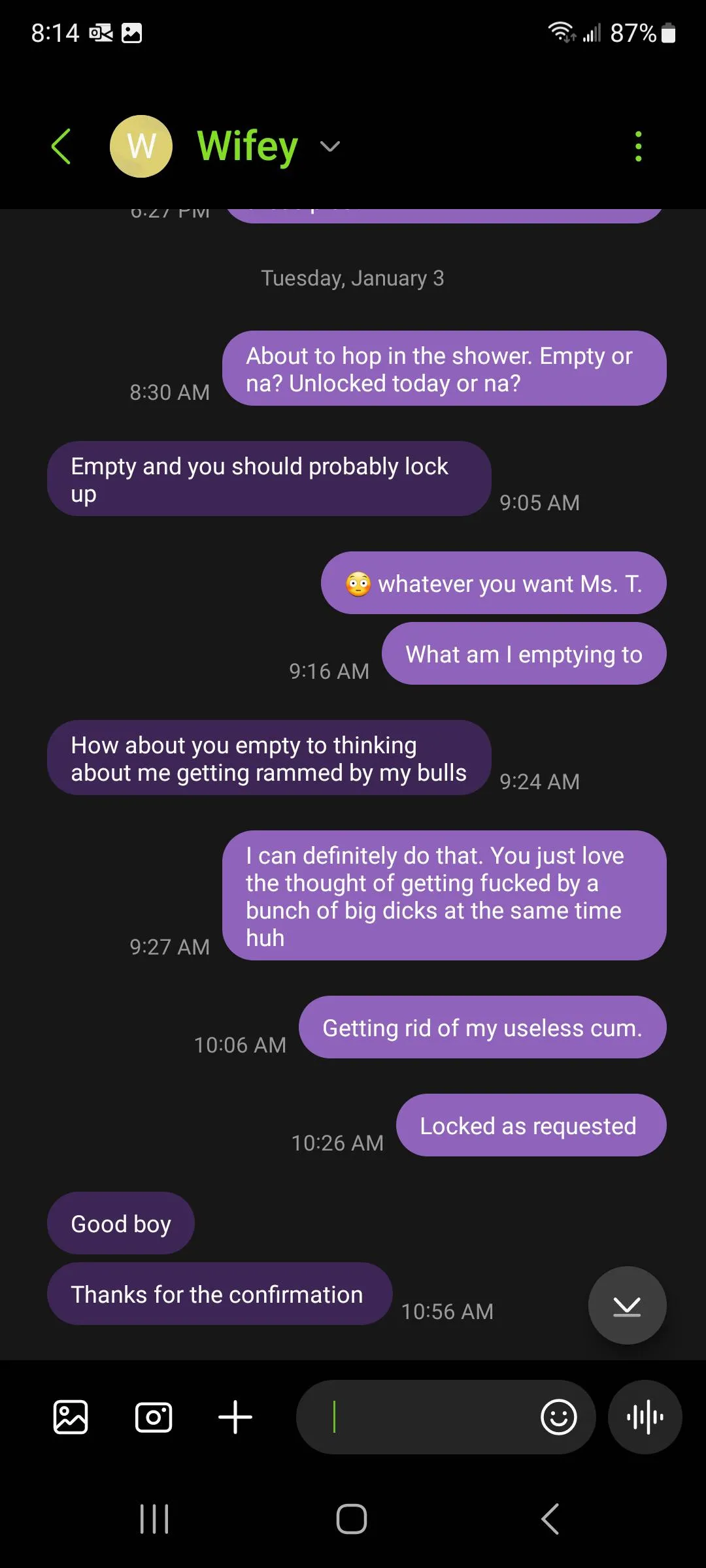 She really knows what to say