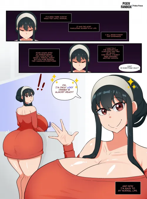 YOR (fake face)[spy x family]