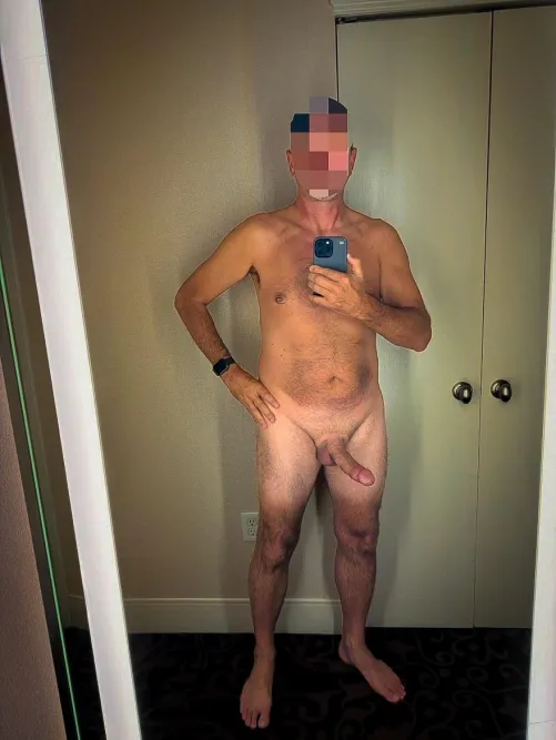 (54) What would you do if you caught me taking this mirror selfie?