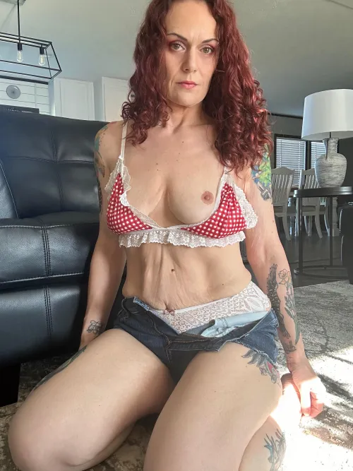 A little leftover tummy skin