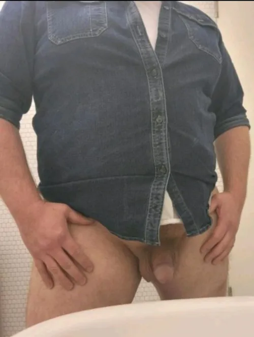 Dick's out at the office.