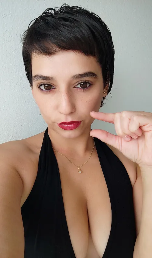 Even if I used a magnifying glass, I wouldn't realize you were aroused.