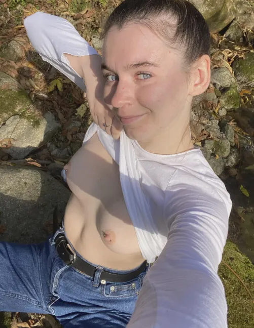 found something to look at in the forest