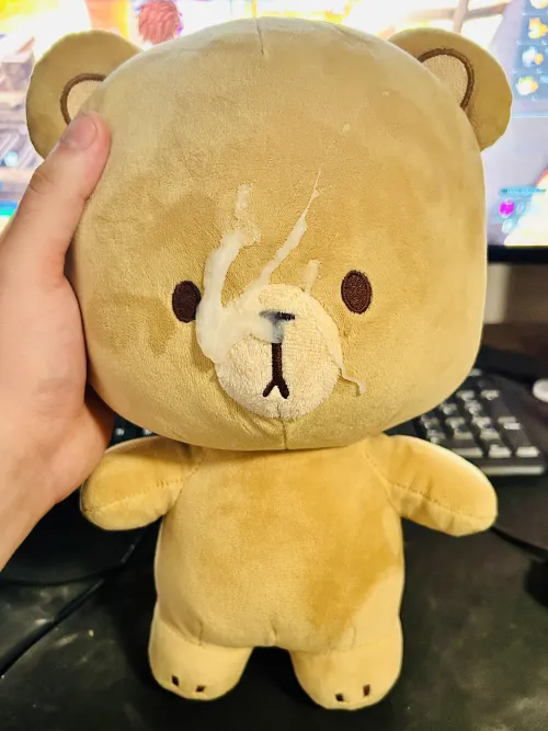 Giving Mocha some creamer ;)