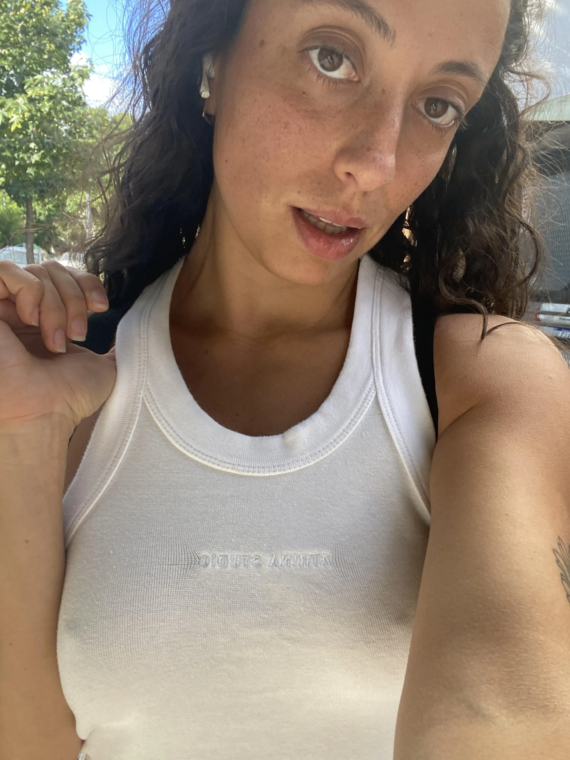 I don’t know why taking selfies always makes my nipples hard