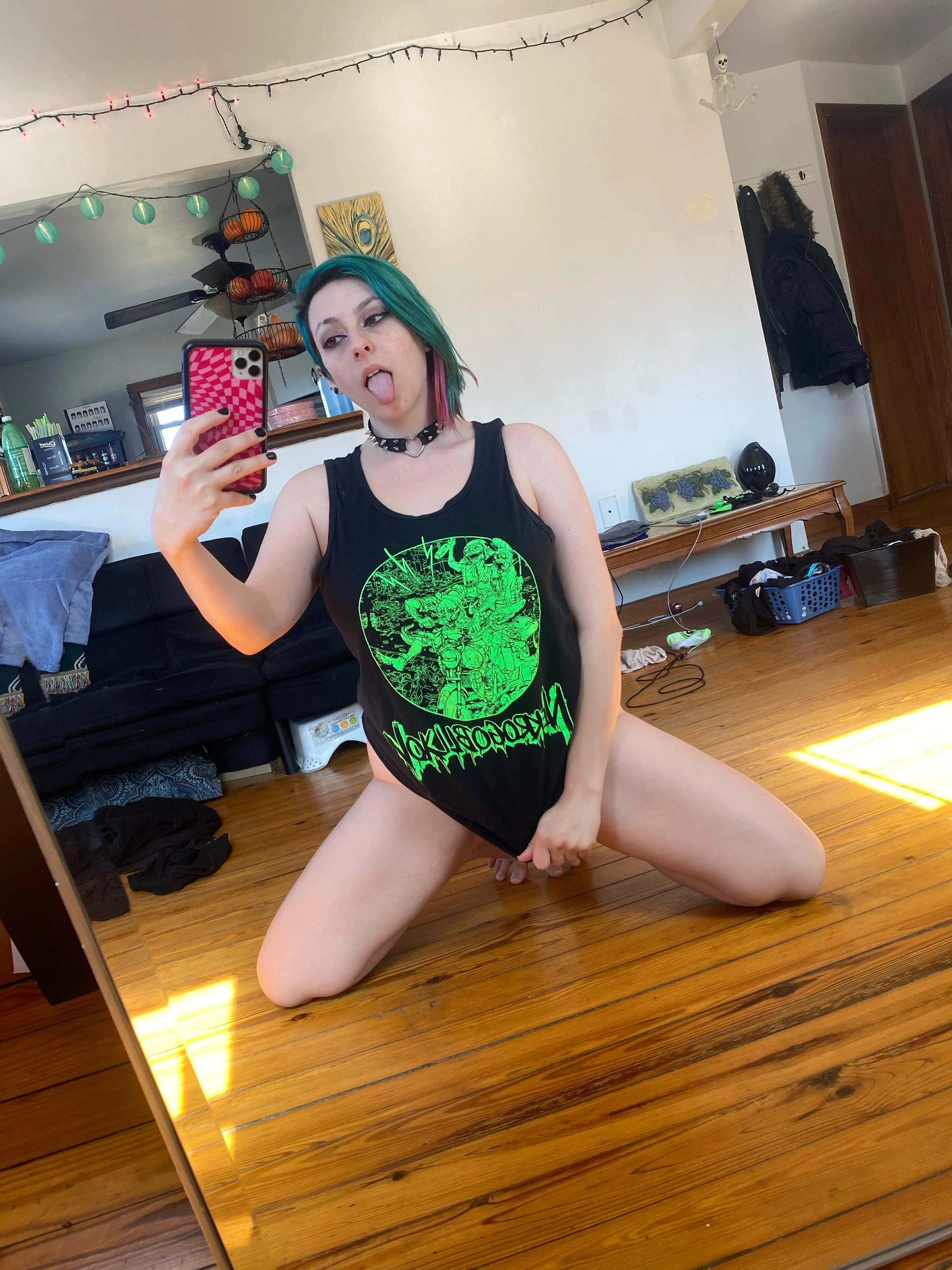 I got punched in the face in the pit the night I got this tank, totally worth it