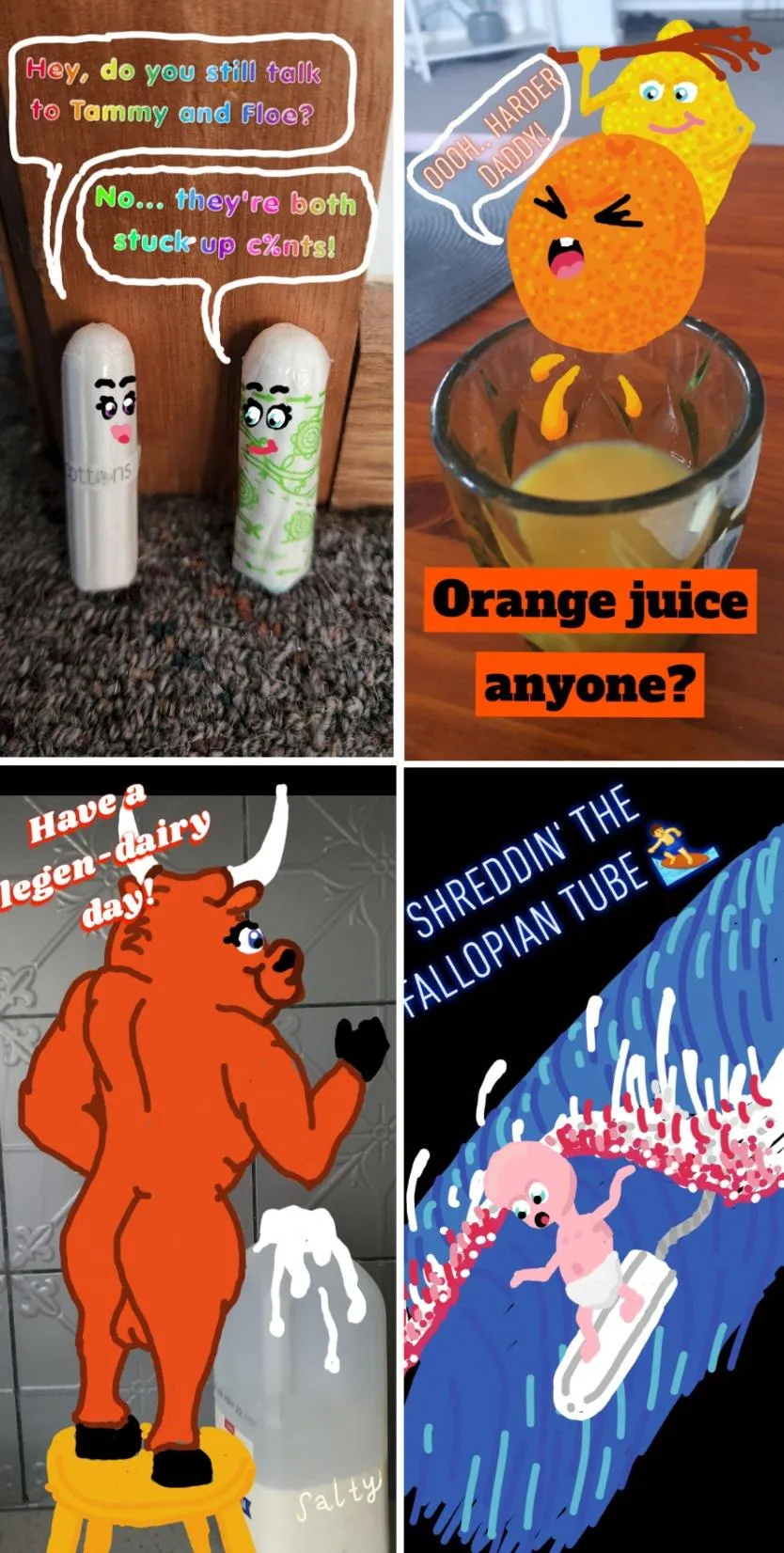 I hope cartoon scribbles and edits from 👻 are ok here?