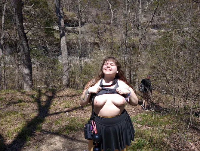 I love going deep in the woods