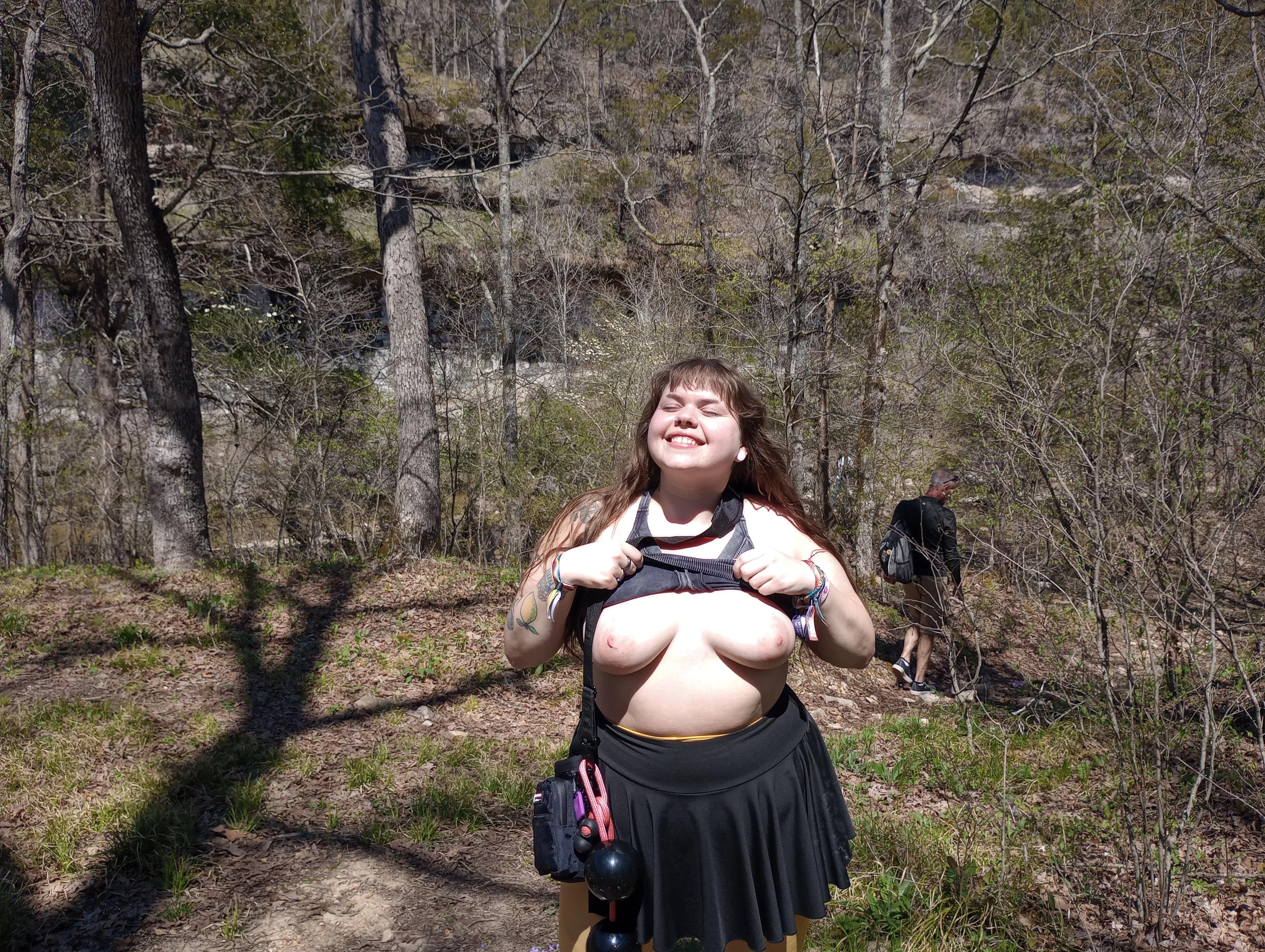 I love going deep in the woods