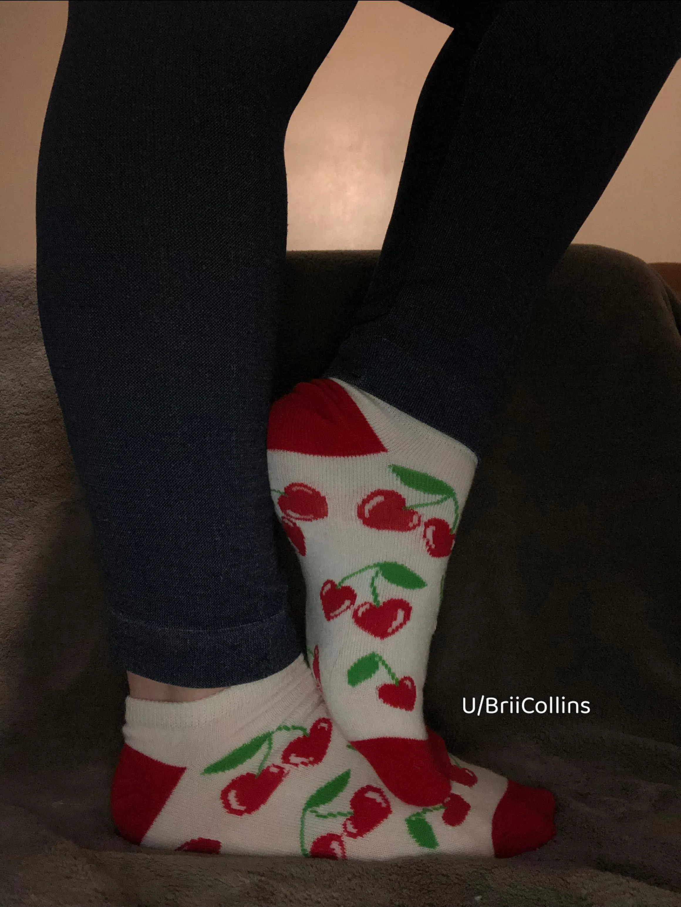 {I’m here for the ankle socks ♥️🍒🥰}