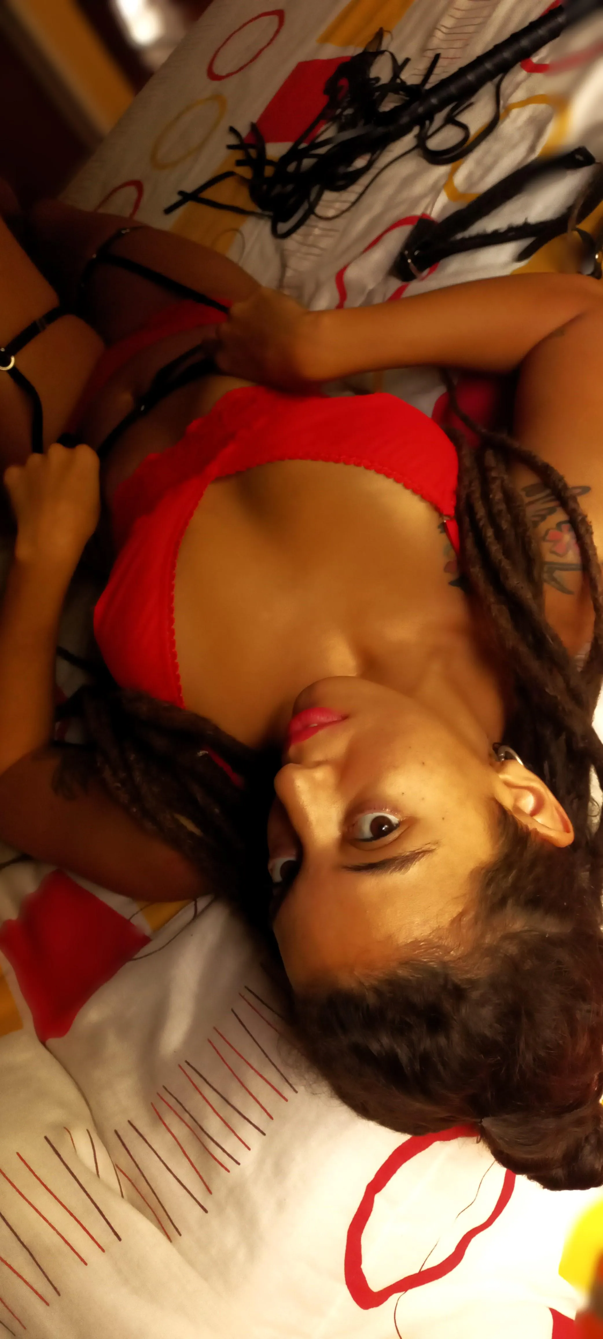 I’m in control here. You kneel when I command, and you beg when you deserve it.