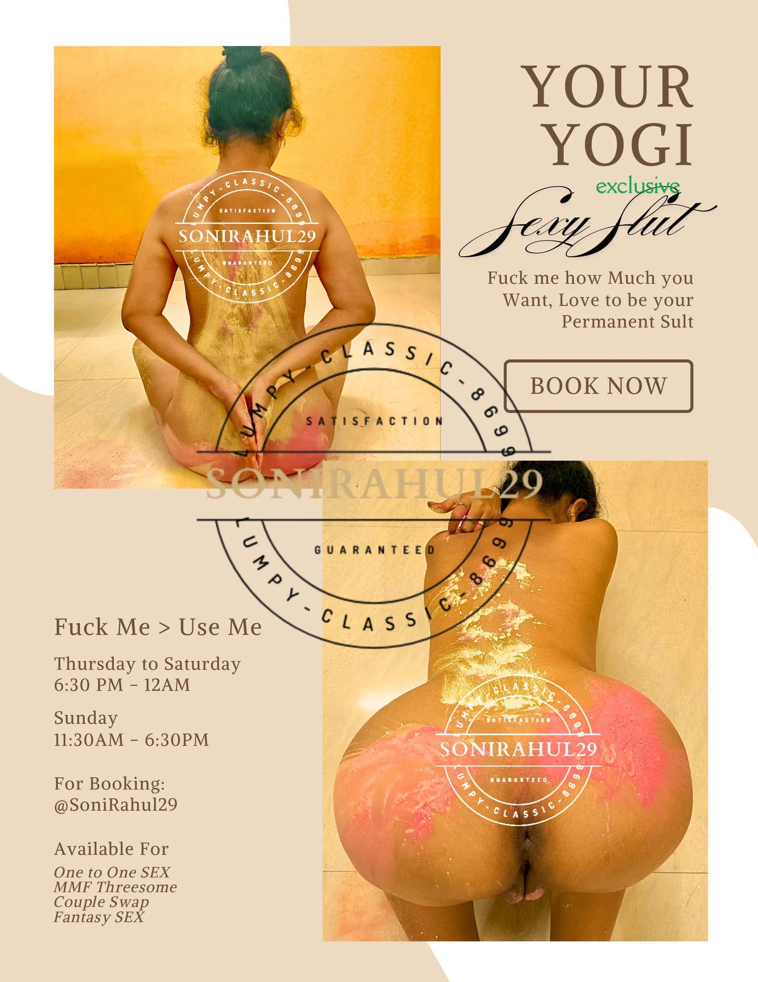 Let's have hot wild sex [f] together in this weekend