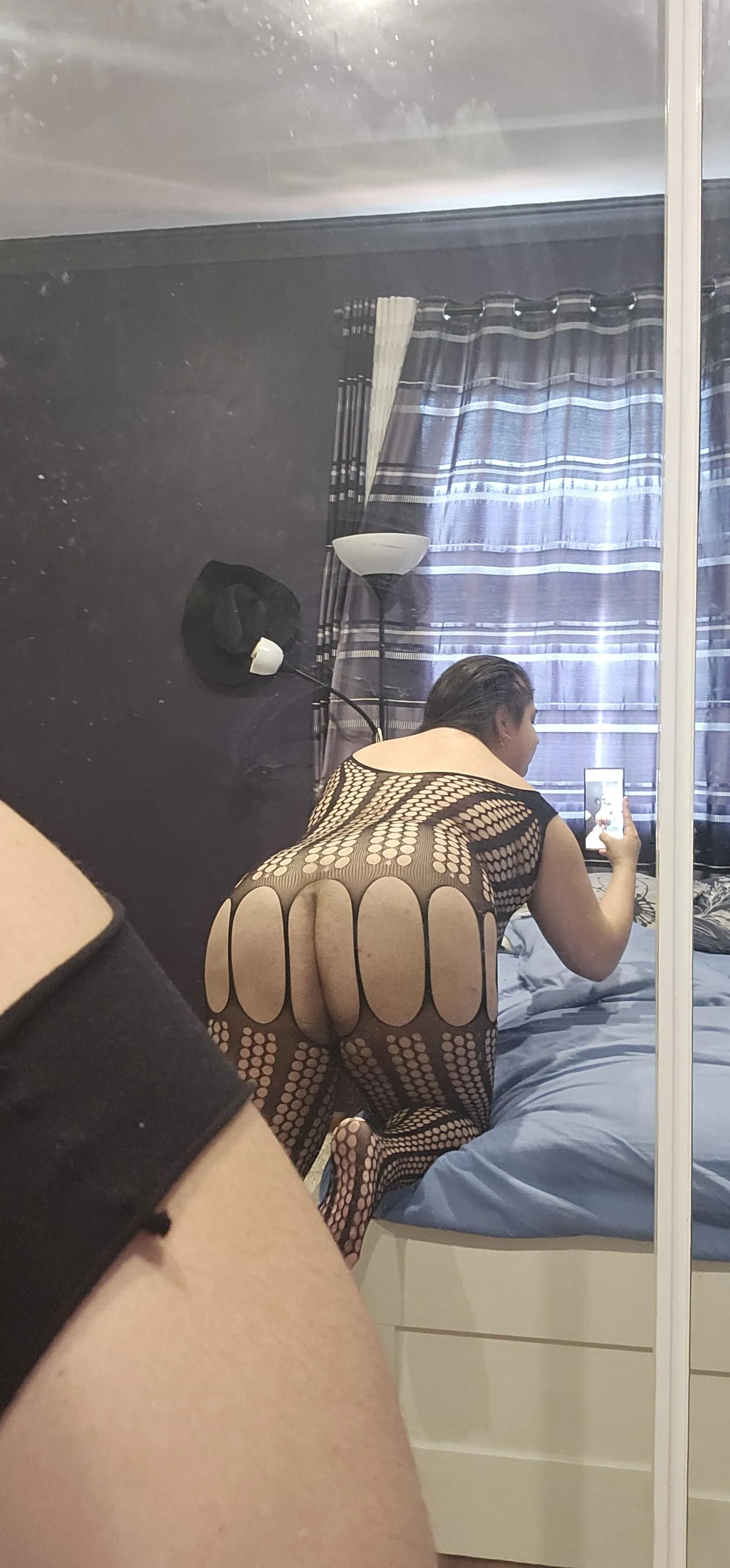 love knowing this body stocking will be ripped off so fast