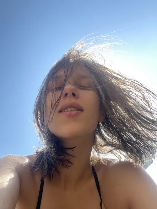 Me enjoying the sun ☀️