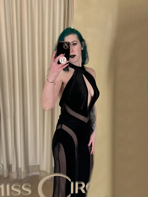 Nothing under this dress