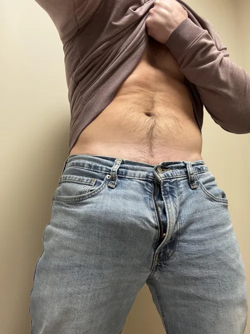 Oops, left my fly down