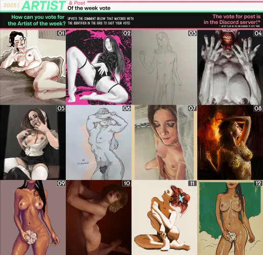 ¡¡Vote for the Artwork & Post of the week!!