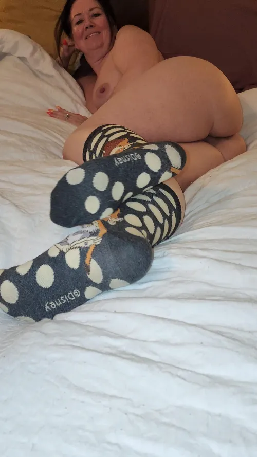 You should start at my feet and work your way up