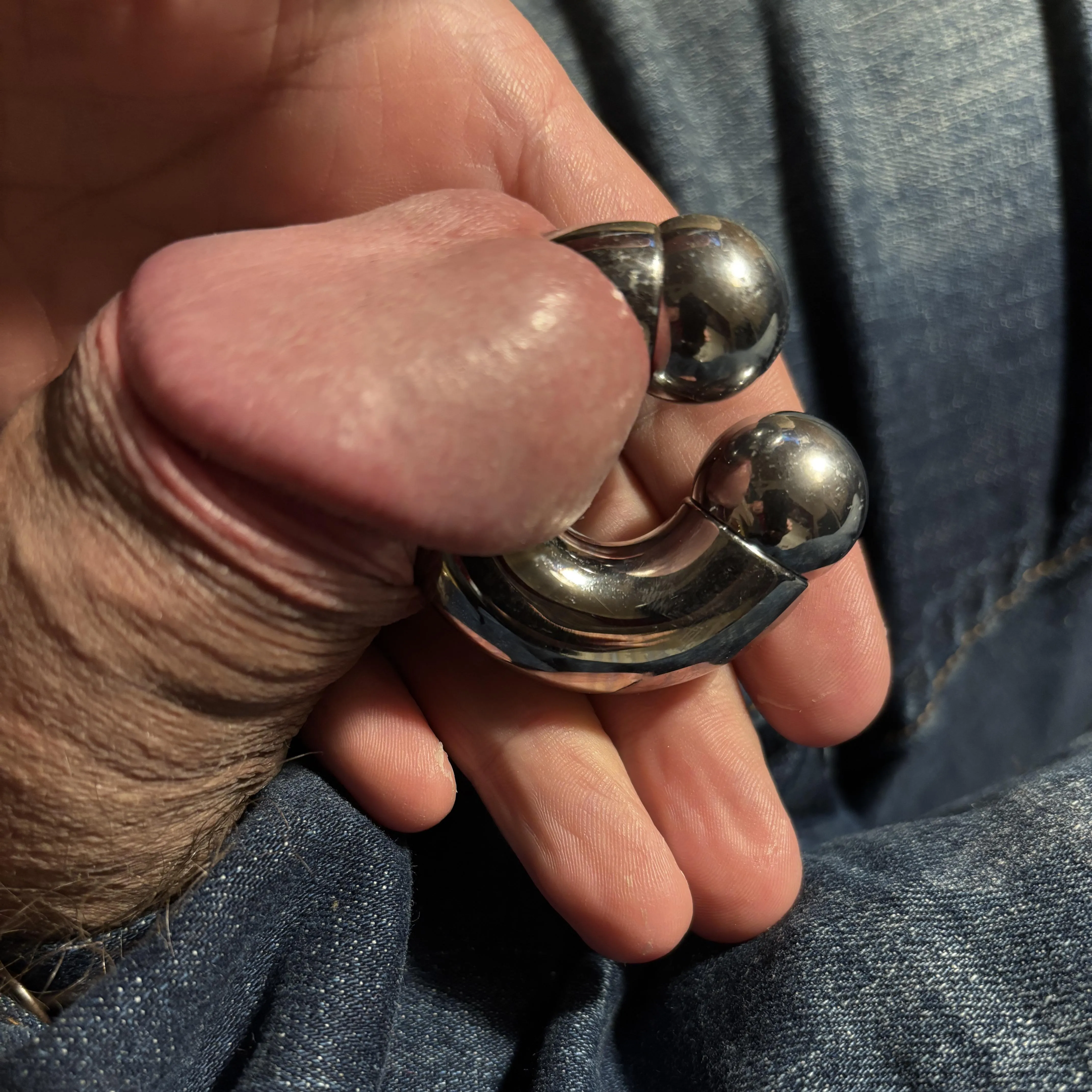 16mm PA, poking out of my jeans