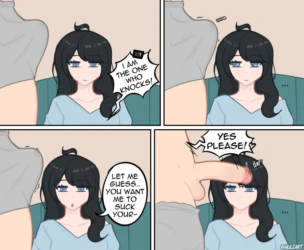 asking for a blowjob