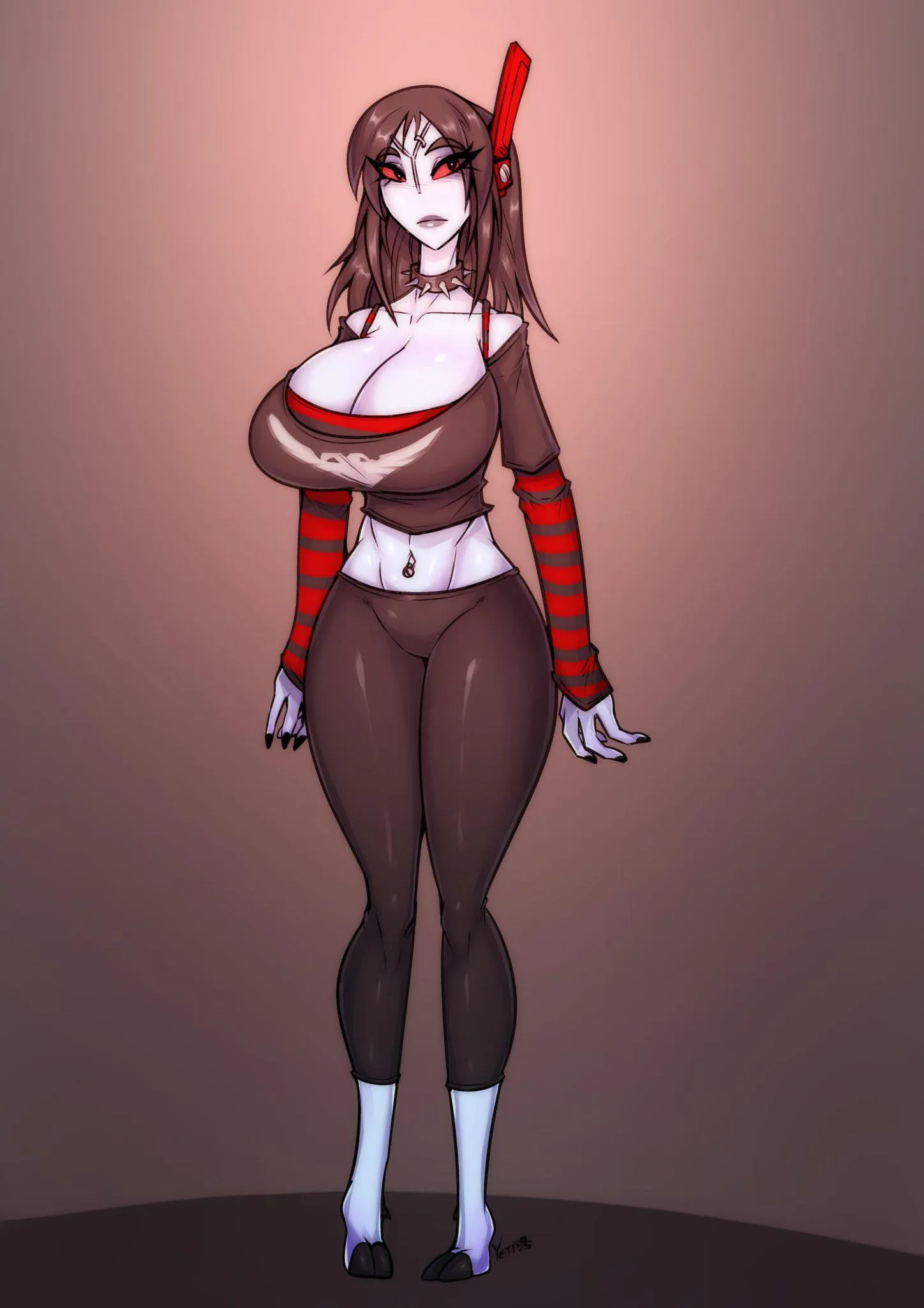 Big Tiddy Goth Air Caste by SexualYeti