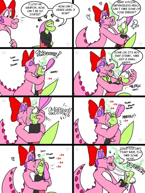 Birdo kiss [Bad breath] [Energy drain] Artist: JAMEArts