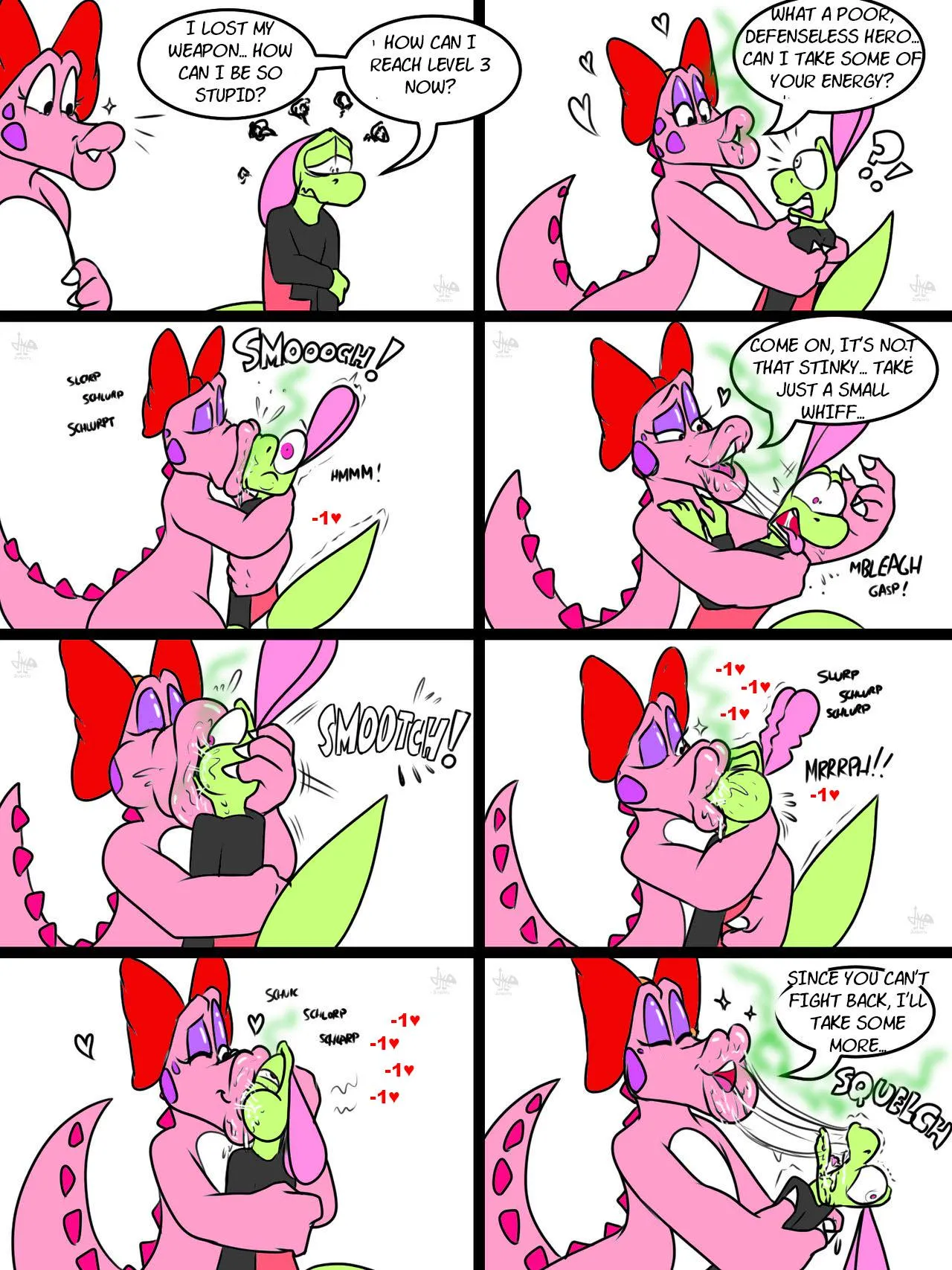 Birdo kiss [Bad breath] [Energy drain] Artist: JAMEArts