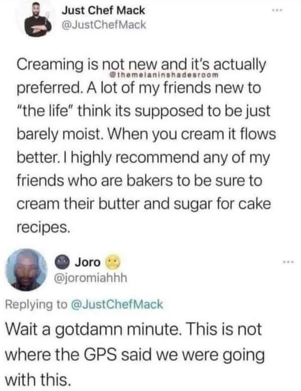 Creaming is important