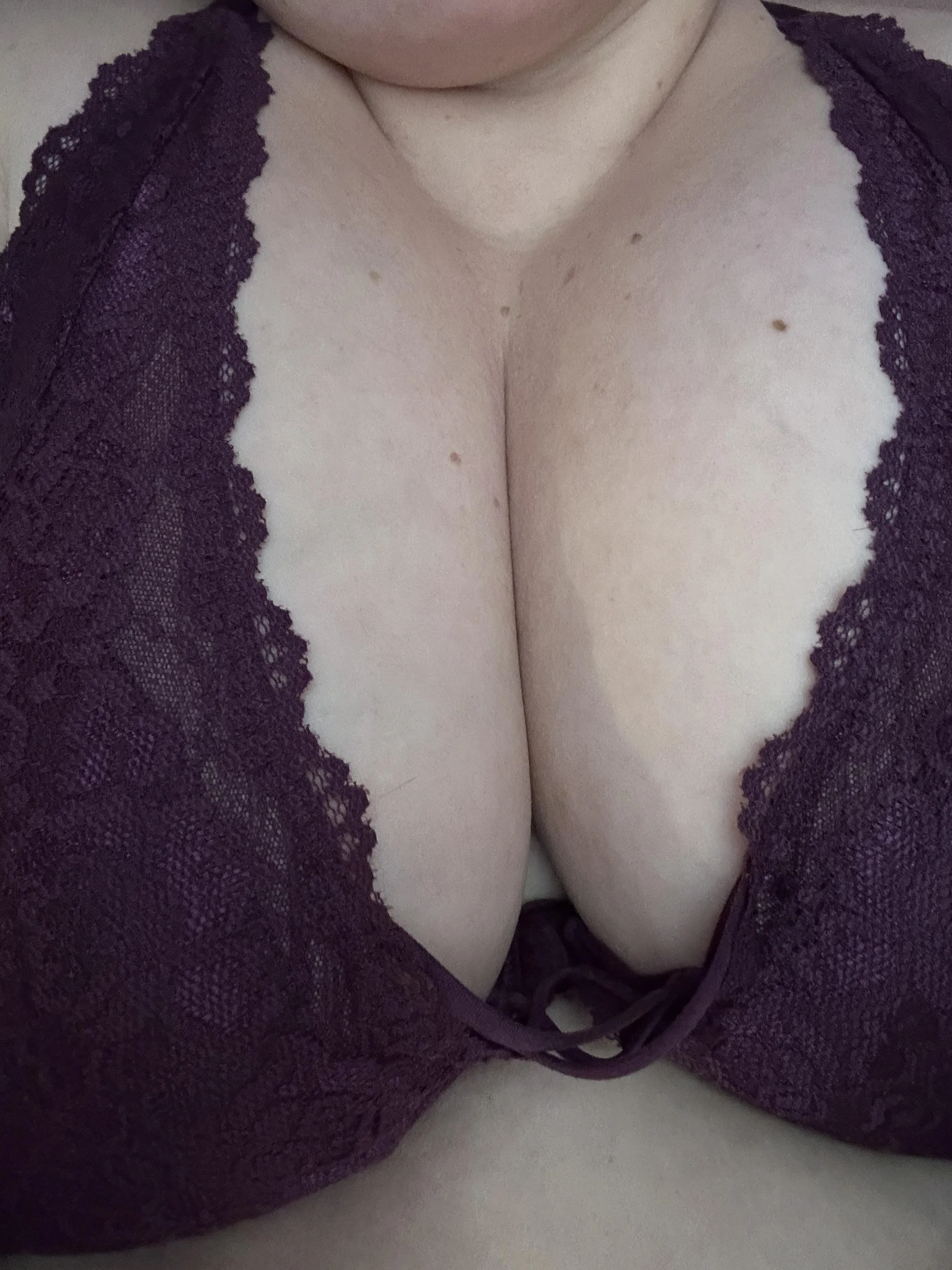 Dark purple lace