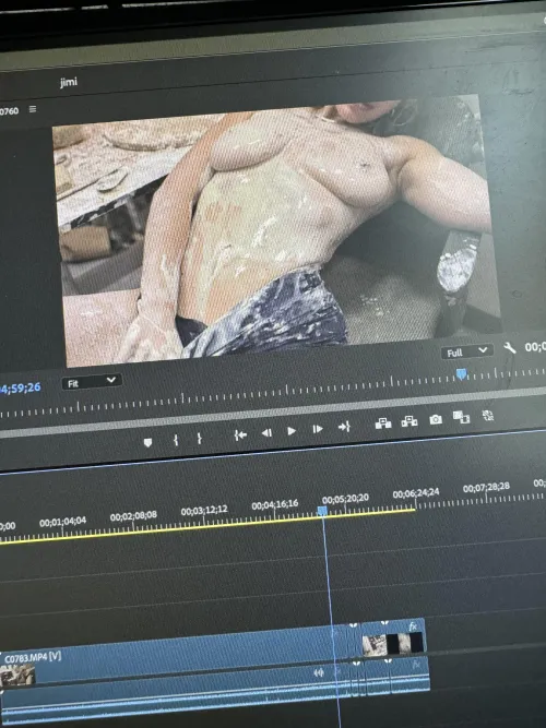 everything was wet....and messy...