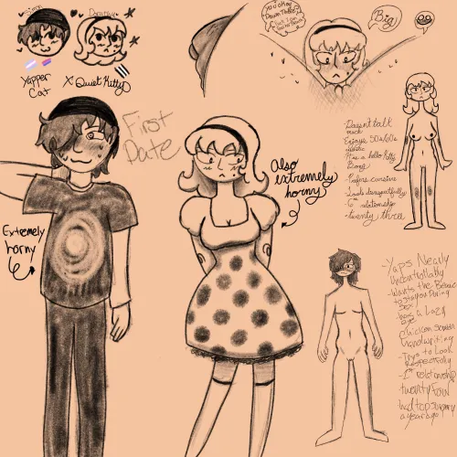 First time drawing transhet stuff and it was really fun!!