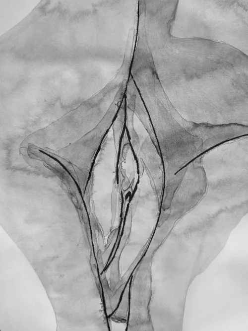 Ink wash ‘abstract’