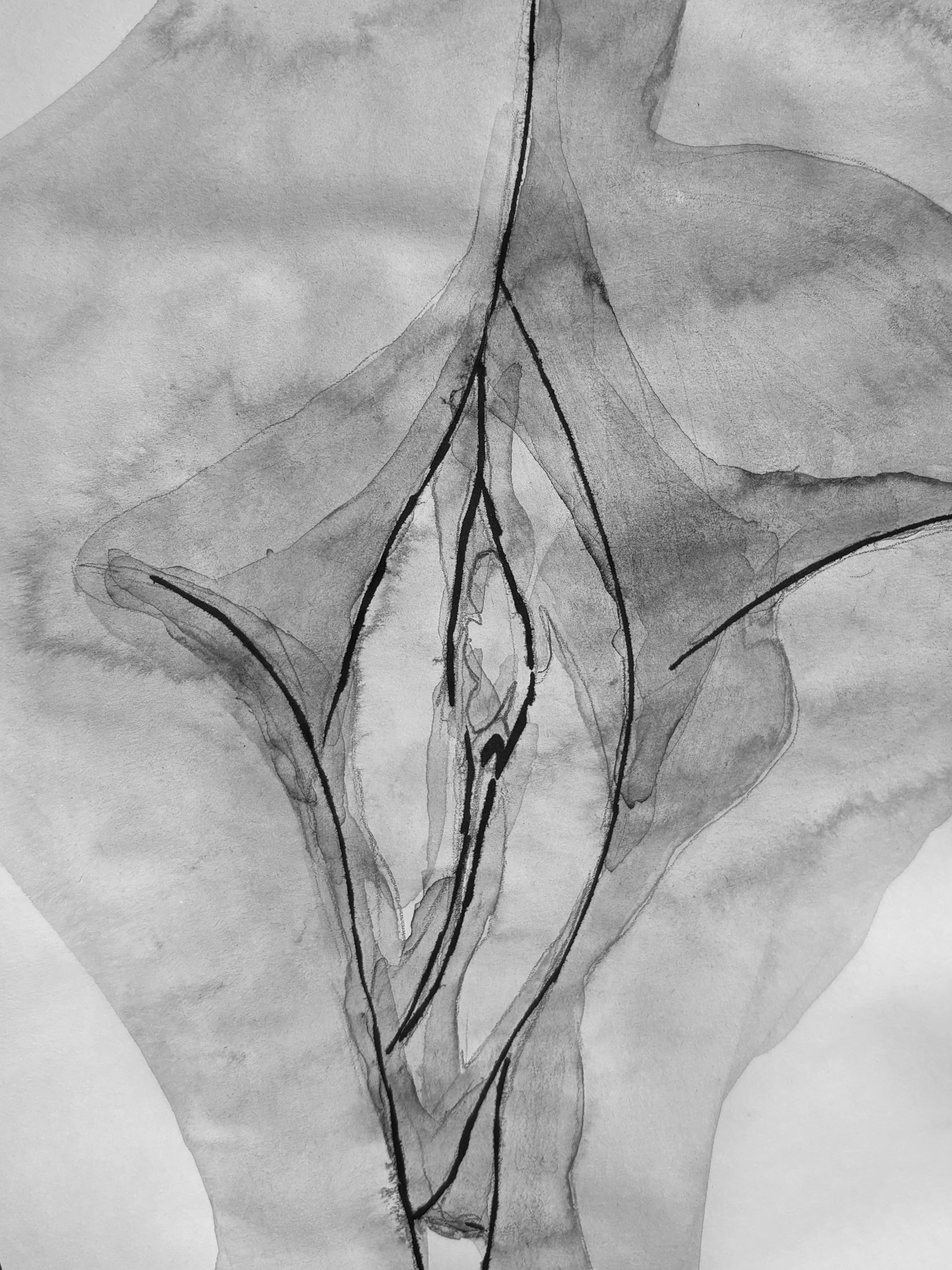 Ink wash ‘abstract’