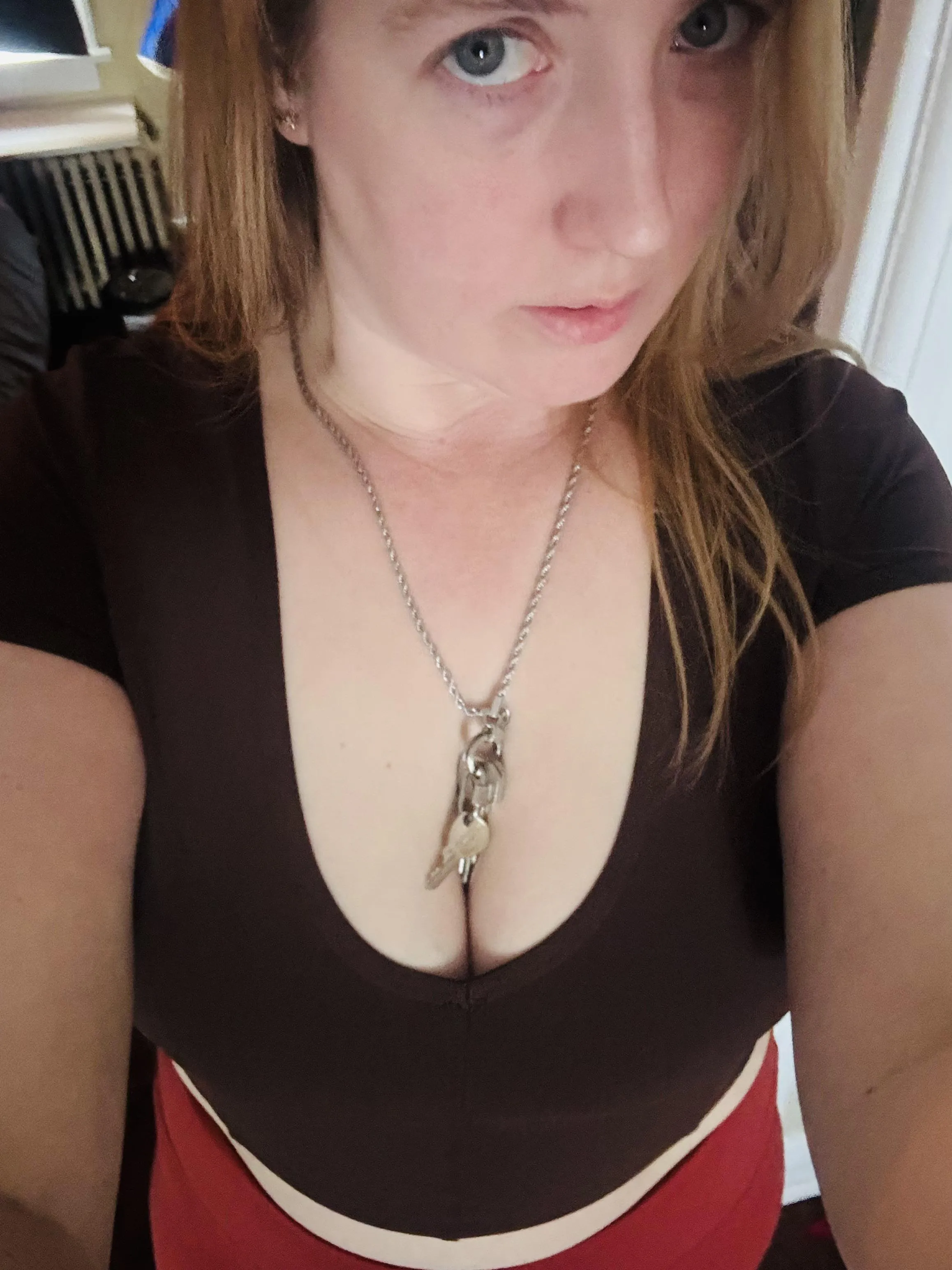 Meeting someone from Tinder while you’re chained up at home.