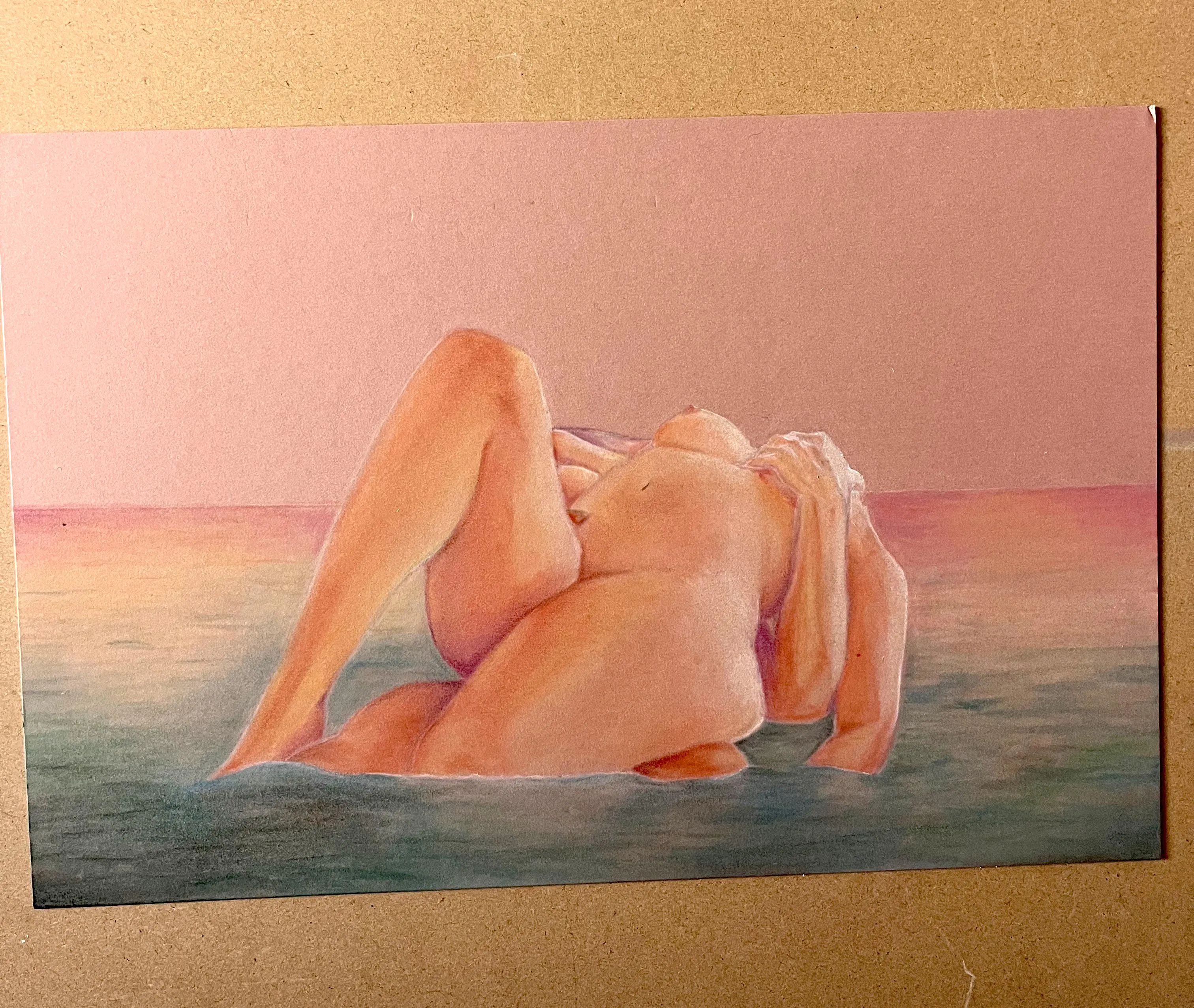 (Need help titling), dry pastel, by moi