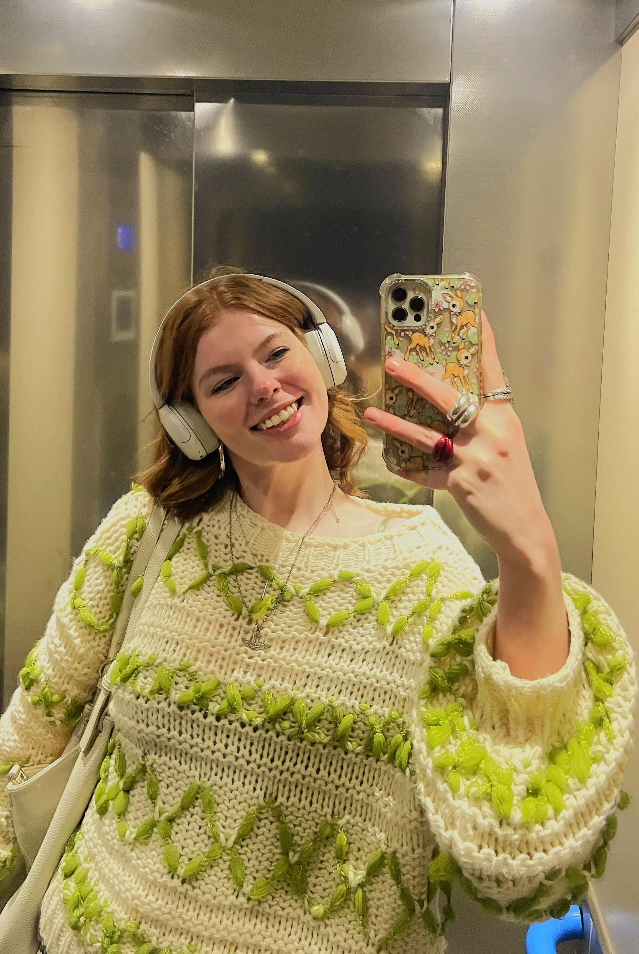 No make up redhead is fine