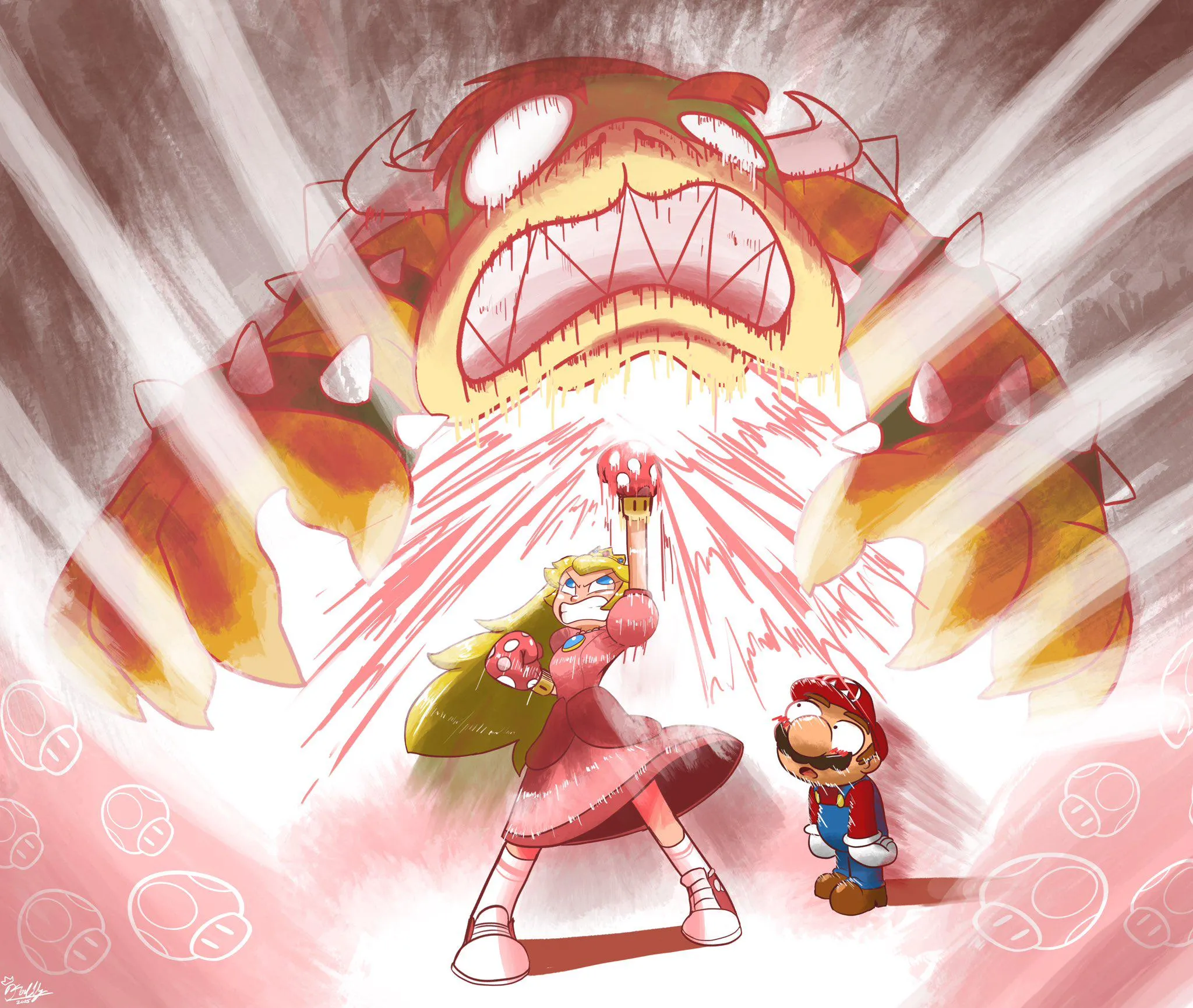 One Punch Peach (minionkingkarl)