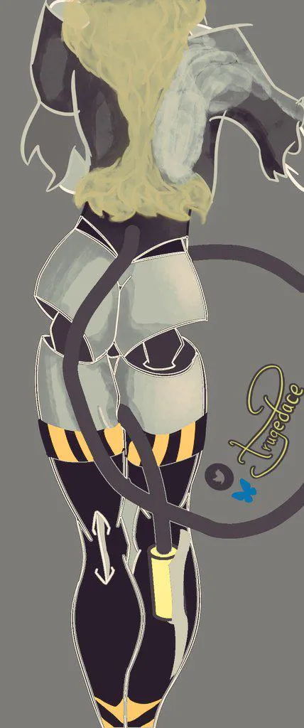 Please remember, robots don't have genitalia